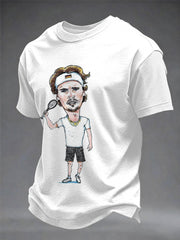 T-shirt commémoratif du champion masculin de tennis 2026