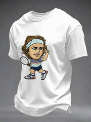 T-shirt commémoratif du champion masculin de tennis 2026