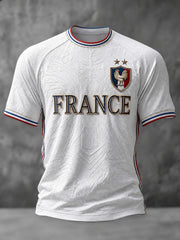 T-shirt homme France Football imprimé