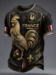T-shirt France Football à manches courtes pour homme