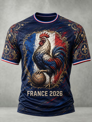 T-shirt manches courtes France Football pour homme