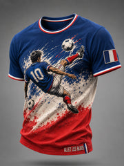 T-shirt manches courtes France Football pour homme