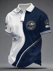 Haut Décontracté France Brittany Celtic Print Homme