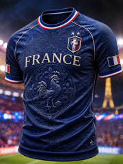 T-shirt manches courtes France Football pour homme