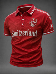 Chemise imprimée pour hommes, Suisse