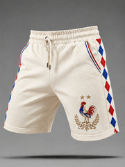 Shorts de la Fête nationale française pour hommes