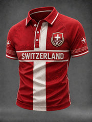 Chemise imprimée pour hommes, Suisse
