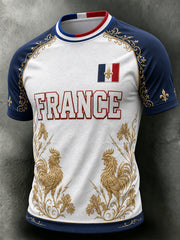 T-shirt manches courtes France Football pour homme