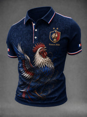 Chemise pour homme France Football imprimée