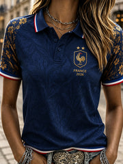 Polo France Football Femme