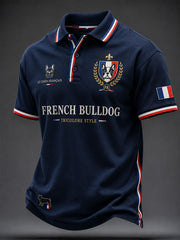 T-shirt pour homme à l’effigie d’un bouledogue français