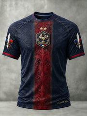T-shirt manches courtes France Football pour homme