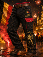 Pantalon cargo long à thème pour la Journée nationale des hommes