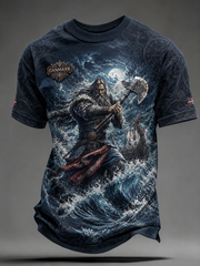 T-shirt manches courtes vikings danois pour homme