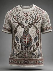T-shirt manches courtes vikings danois pour homme
