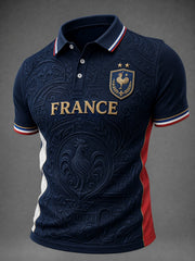 Chemise imprimée France Football pour homme