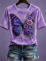 T-shirt à manches courtes sur la maladie d’Alzheimer chez les femmes