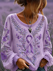 Chemise en coton-lin pour la maladie d’Alzheimer chez les femmes