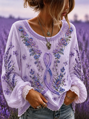 Chemise en coton-lin pour la maladie d’Alzheimer chez les femmes