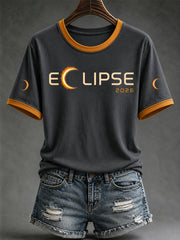 T-shirt décontracté Total Solar Eclipse In 2026 pour femme