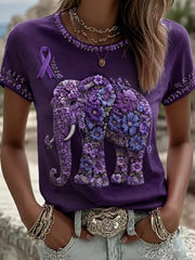 T-shirt à manches courtes pour femme