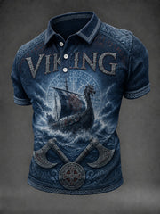 Chemise imprimée Viking Homme