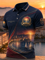 T-shirt à manches courtes pour hommes, Corse, France
