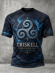 T-shirt à manches courtes pour homme, Bretagne, France