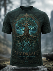 T-shirt viking à manches courtes pour homme