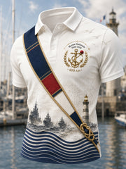 T-shirt manches courtes pour homme, marine français
