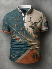 Polo court French Hunting Season Homme