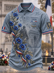 T-shirt manches courtes Journée du Souvenir des hommes en France