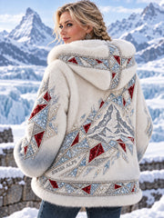 Veste en flanelle pour femme, Suisse