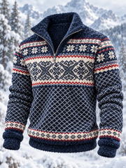 Sweat-shirt en flanelle norvégien pour homme