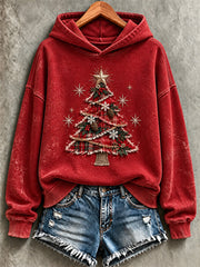 Sweat-shirt de Noël imprimé pour femmes