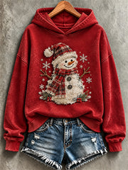 Sweat-shirt de Noël imprimé pour femmes