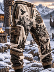 Pantalons de survêtement décontractés vikings pour homme