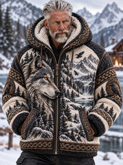 Veste en flanelle viking pour homme