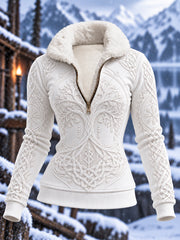 Haut à imprimé viking pour femme