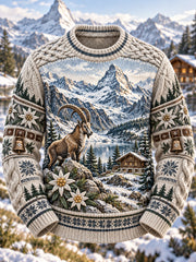 Pull suisse pour homme, imitation