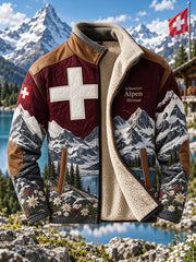 Veste polaire composite pour homme, Suisse
