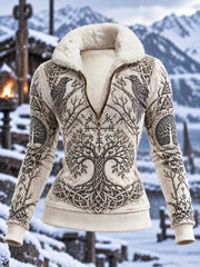 Haut à imprimé viking pour femme