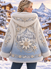 Veste en flanelle pour femme, Suisse