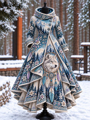 Robe Nordic Animals Femme