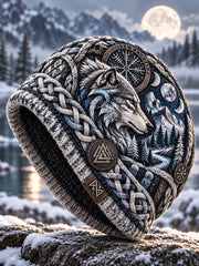 Chapeau Unisexe Nordic Viking Animal Print