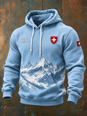 Hoodie Alpine Commemorative Graphic pour homme