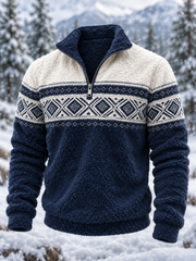 Sweat-shirt en flanelle pour homme