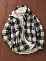 Veste décontractée à capuche pour homme