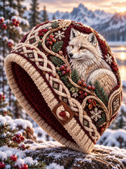 Animaux nordiques unisexes en automne et hiver Imprimer Hat
