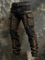 Pantalon imprimé Viking pour hommes